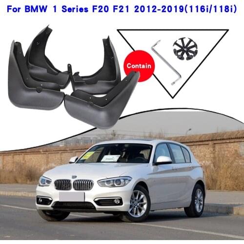 Car Fender Accessories For BMW 1 Series F20 F21 116i 118i 2012-2019 Mudguards Splash Guards Fender Mudflaps Car Fender Mud Flaps