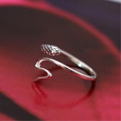 Boho Gothic New Snake Rings For Women Men Jewelry Birthday Gift Romantic Wedding Engagement Drop Shipping