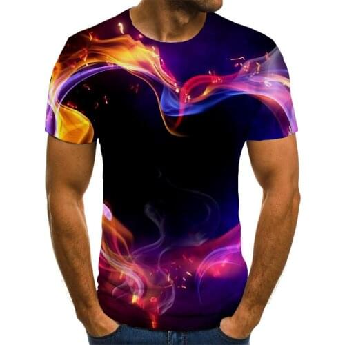 Giyu Brand Flame T shirt Men Love Anime Clothes Romantic Funny T shirts Couples Tshirt Printed Short Sleeve Hip hop Casual Tops