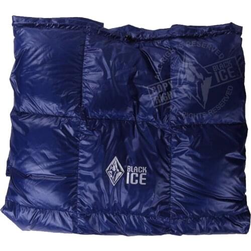 Black Ice Splicing Ultra Light Goose Down Blanket Spring/Summer/Autumn Quilt/Sleeping Bag Duvet