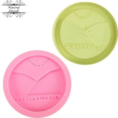 DIY silicone mold cake decoration mold chocolate fudge mold drop glue clay tool