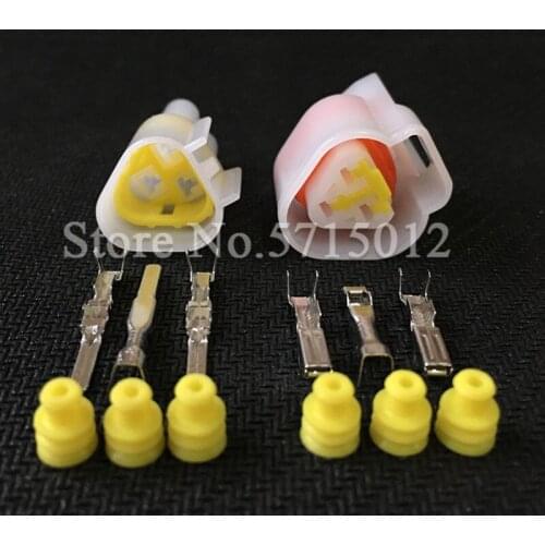 Furukawa 3 Pin hole male female socket waterproof electrical wire auto connector Plug FW-C-3M-B FW-C-3F-B