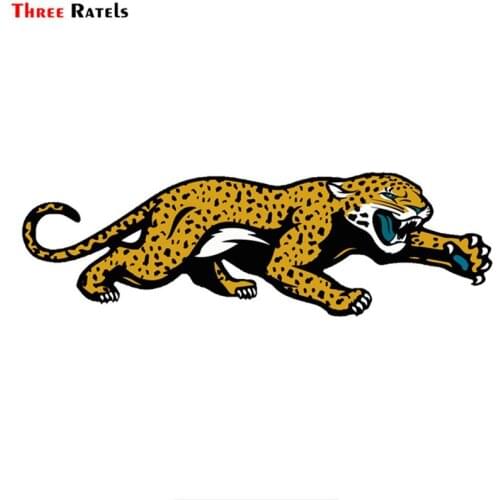 Three Ratels FCT-635# 23x7.4cm Animal Leopard Cool Car Sticker Window Bumper Headlight Decal -Styling Design Fashion