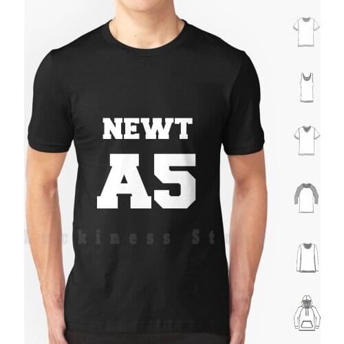 Newt A5 T Shirt DIY Cotton Big Size 6xl The Maze Runner Newt A5 The Glue James Dashner Newt A5 Tmr Thomas Brodie Sangster The