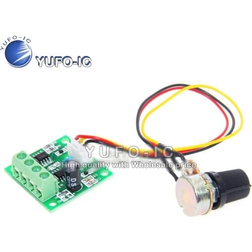 PWM DC Motor Governor 1.8V 3V 5V 6V 12V 2A Speed Regulation Module 1803BW