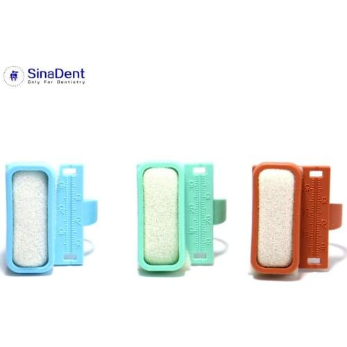 1Pcs Dental Finger Holder Endo Organizers Dental Measuring Instruments Endo Stand Sterilization for Endo Files Random Color