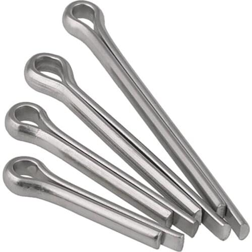 304 Stainless Steel U Shape Type Spring Cotter Hair Pin Split Clamp Tractor Open Elastic Clip For Car M1 M1.5 M2 M2.5