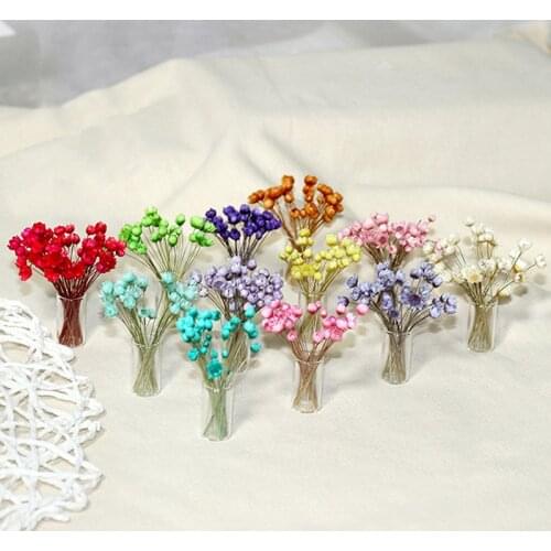 1:12 Doll House Miniature Flowers Fairy Garden Ornament Mini Potted Plant Flowers Pot DollHouse Decor Bonsai Model 1Set