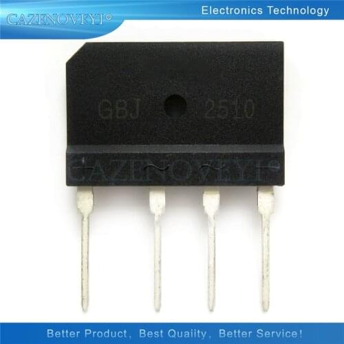 5pcs/lot GBJ2510 2510 Bridge Rectifiers 1000V 25A new original In Stock