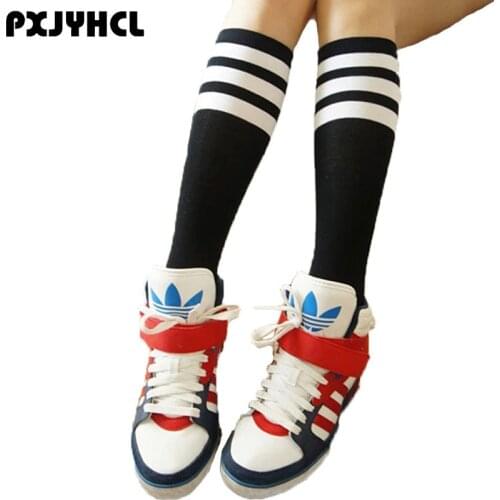 Kid Cartoon Anime Stockings Elastic Children Long Striped Cosplay Sock Student Thigh High About Knee Baseball Stocking Boy