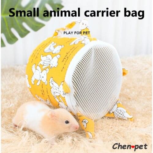 Travel Carrier Bag Small Animals Warm Sleeping Breathable Hanging Pet Rat Hamster Hedgehog Guinea Pig chinchillas supplies