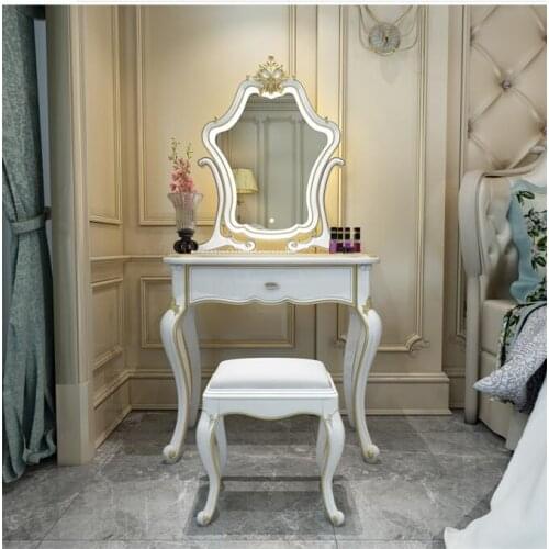 Jane European dressing table dressing table net red ins dressing table small apartment makeup cabinet