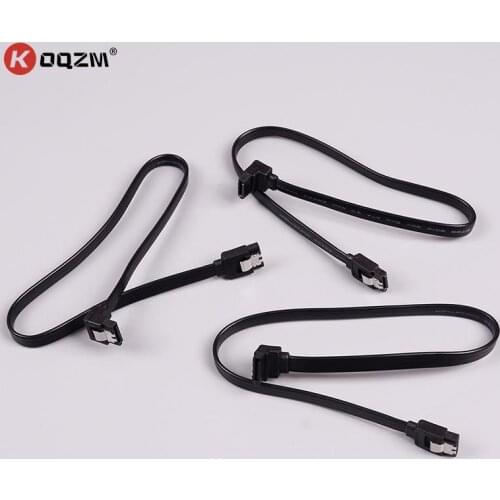 3Pcs/set 40cm SATA 3.0 Cable SATA 3.0 III SATA3 6GB/s Data Cable Straight Cord SAS Cable Dual Channel Hard Drive Data Cable