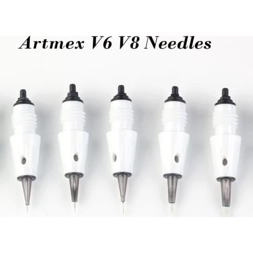 Artmex V8 V6 V3 V1 V9 PMU Cartridge Needles MTS Therapy System tattoo Needles Microneedle for Screw Port Artmex Machine Tips