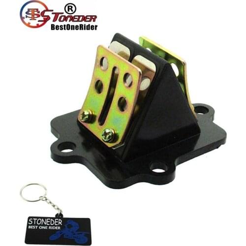 STONEDER Reed Valve Assembly For 50cc Jog 50 Minarelli Yamaha 2 Stroke Scooter Moped Polaris Predator Scrambler Sportsman 90cc