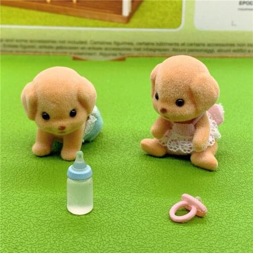 Geniune Sylvanian Doll Families Dollhouse Animal Figures furniture set clothes house food without package