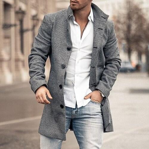 Mandylandy Mens Wool Coats