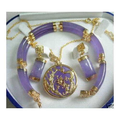 Alexandrite pendant Errings Bracelet set