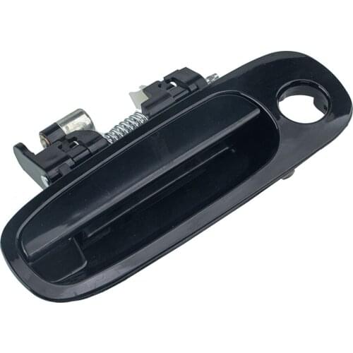 Exterior Front Left Driver Side Door Handle for 98-02 TOYOTA COROLLA - Black