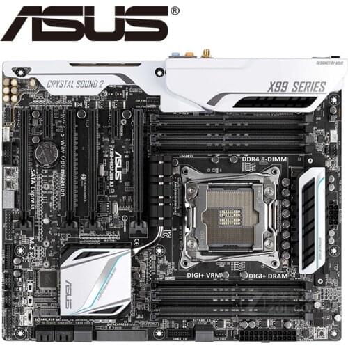 Asus X99-PRO/USB3.1 Desktop Motherboard X99 Socket LGA 2011-V3 i7 X DDR4 128G ATX UEFI BIOS Original Used Mainboard On Sale