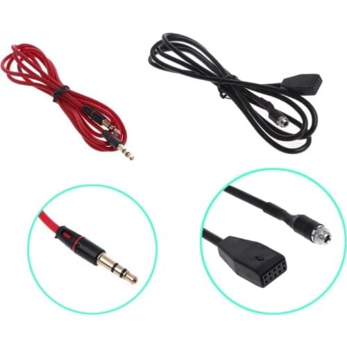 New 1 Set Interface Adapter MP3 Music Cable Car Audio AUX 3.5mm For BMW E39 E53 X5 E46