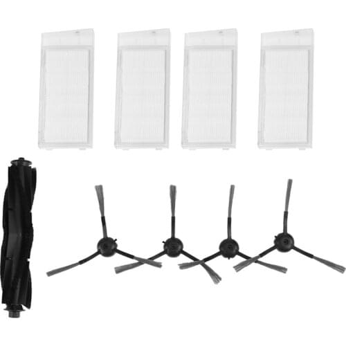 Suitable For The Roller Brush And Filter Screen Edge Brush For Mijia ROIDMI Eve Plus Sweeping Robot Accessories