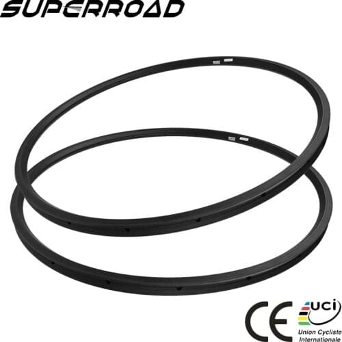 Special Price 23mm wide 20 deep Tubular 700c Carbon Rim 20 24 holes with UD matte in stock