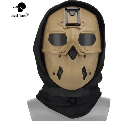 Tactical Airsoft Wild Mask Comes with Headgear Suit Can Carry Variety Night Vision Devices Cosplay Multi-Function Protect Gear