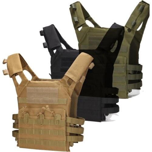Military Tactical Vest in Hunting Molle Combat Assault Plate Carrier Waistcoat Outdoor Clothing Hunting Vest Airsoft Equipment