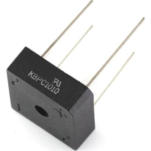 5PCS/lot KBPC1010 10A 1000V diode bridge rectifier kbpc1010