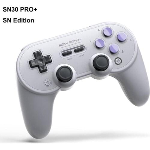 For Windows Android macOS Nintendo Switch Steam 8Bitdo SN30 Pro+ SN30 Pro SF30 Pro Bluetooth Wireless Gamepad Controller