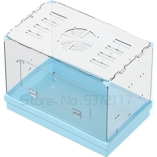 Household hamster cage acrylic 60 transparent super villa 47 basic cage Golden Bear supplies complete set