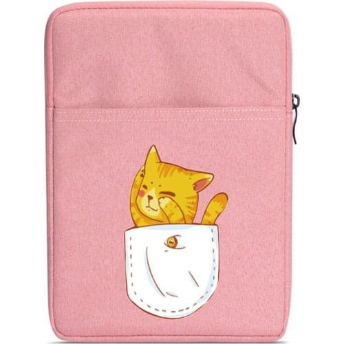 Cute print Zipper Sleeve Bag Case For tolino vision shine 2 3 4 HD 6'' ereader sleeve