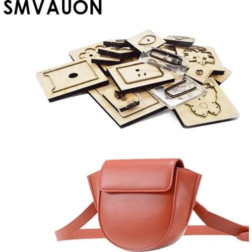 Wooden Mold Cutting Diy 2021 New Fashion Leather Shoulder Bag Messenger Bag Mold Set Suitable For Die Cutting Machine