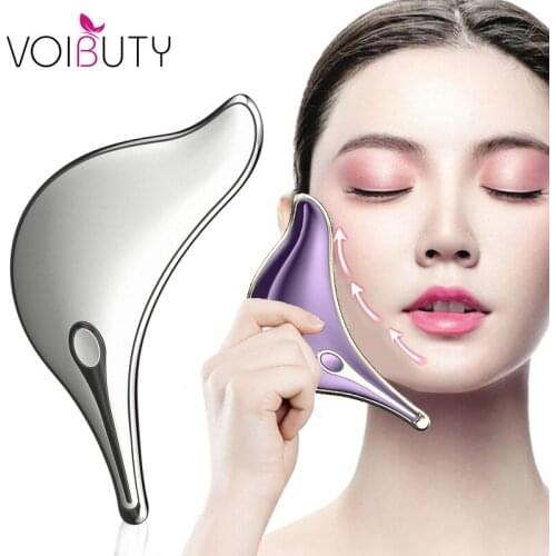 Electric Face Body Guasha Muscle Relax Massager Skin Wrinkle Removal Beauty Device Warm Facial Neck Tighten Lifting Instrument