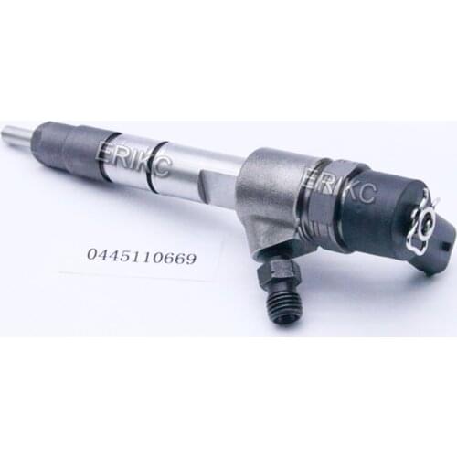 ERIKC 0 445 110 669 Fuel Common Rail Injector Assembly 0445 110 669 Auto Fuel Injector 0445110669 For JAC 2.8l/4DA1- JENS