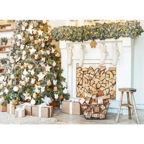 Mehofond Christmas Photography Backdrop Christmas Decoration Photo Background Birthday Party Backdrop Photocall Photo Studio