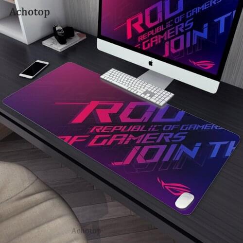 ASUS ROG Gaming Mouse Pad Gamer Mousepad XXL Mouse Mat Large Desk Mat Computer Keyboard Play Mat Mause Carpet Gaming Mouse Pads