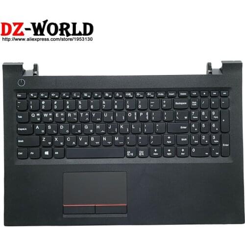 Korean Keyboard with Shell C Cover Palmrest Upper Case and Touchpad for Lenovo V510-15IKB Laptop 5CB0M31834