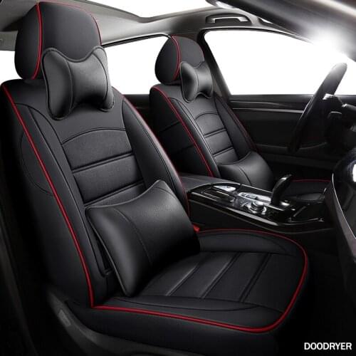 DOODRYER Custom Leather car seat cover For LEXUS LX570 LX500 LX450 RC300 RC200 UX200 UX260h UX250h Automobiles Seat Covers