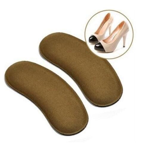 Hot sales 1Pair Sticky Fabric Shoe Back Heel Inserts Insoles Pads Cushion Liner Grips Shoes Pads Anti-slip Inserts Heel sticker