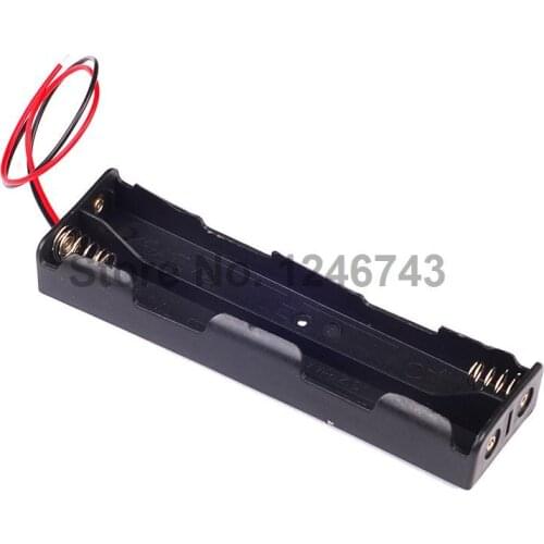 New Battery Box Holder for 4x AA 2A 6V Cell w/ 6 Inch Leads Batteries Case P4PM