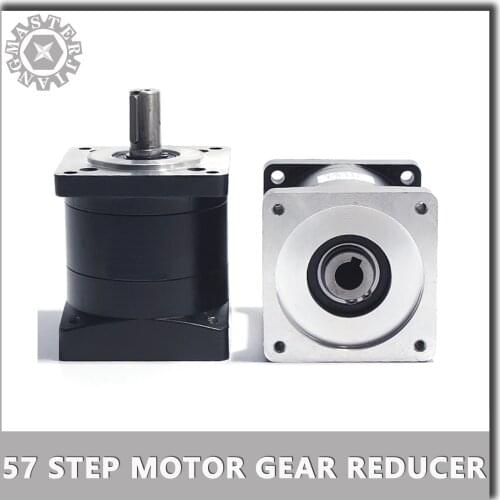 Planetary Gear Reducer Precision Reduction PX57 Standard Sereis Ratio for Nema 23/57 Stepper Motor Brushless Step Motor 6.35/8mm