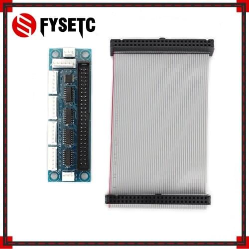 3D Printer Cloned Duet Expansion Breakout Board To Duet Wifi Or Duet Ethernet For External Drivers Taking Differential Signals