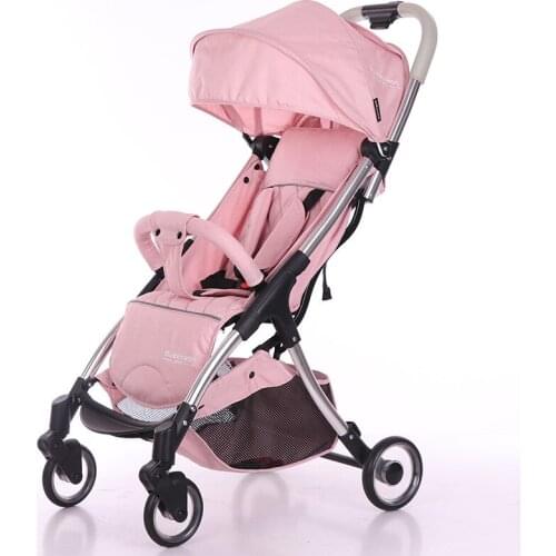 Factory Direct Baby Trolley Can Sit Can Lie on The Plane Folding Childrens Portable Pusher Cart Baby Stroller