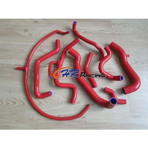 SILICONE COOLANT HOSE VW GOLF/JETTA MK3 A3 VR6 2.8/2.9 AAA/ABV ENGINE NON-US RED