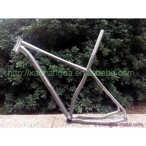 Titanium Mountain 29er Bike frame China made Titanium MTB bike frame with 142x12 Dropout XACD Ti Bicycle MTB frame