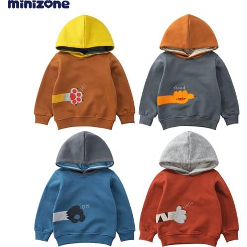 MINIZONE hoodie unisex warm