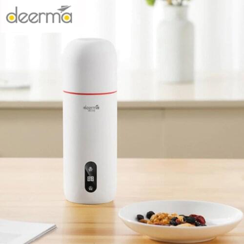 Deerma Portable Electric Kettle Thermostat Cup Coffee Travel Water Boiler Temperature Control Smart Water Kettle