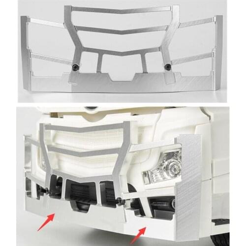 1/14 RC Truck Aluminum Alloy Front BUMPER Assembly For TAMIYA BEENZ 1851-56335 Highline 3363-56348-56352 RC TOYS Truck
